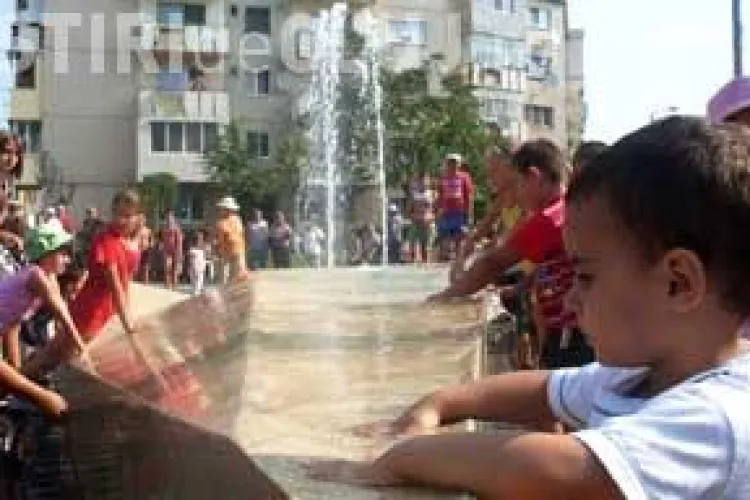 Fantana arteziana la Campia Turzii in valoare de 50 de mii de euro, inaugurata astazi