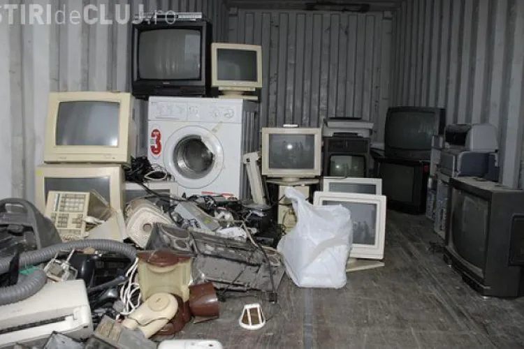 Cluj - Colectare de deşeuri de echipamente electrice şi electronice