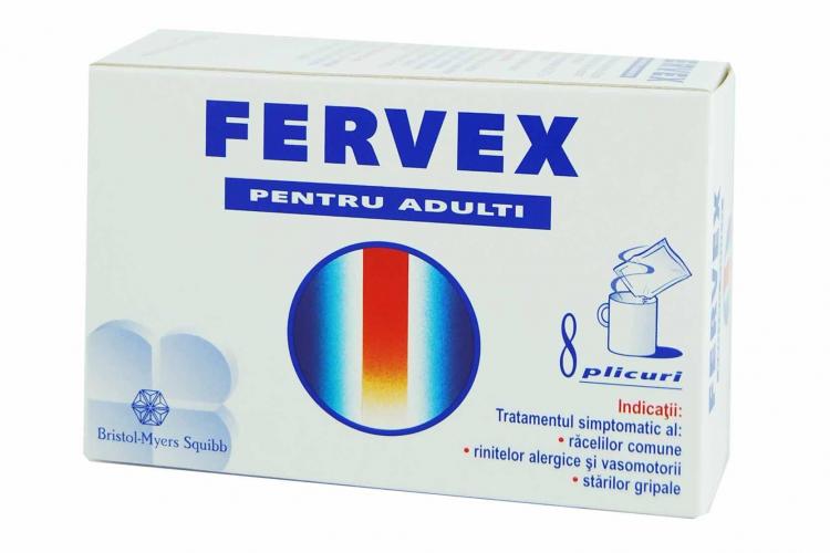 FERVEX a fost retras de pe piaţă. Un lot conţine o bacterie periculoasă