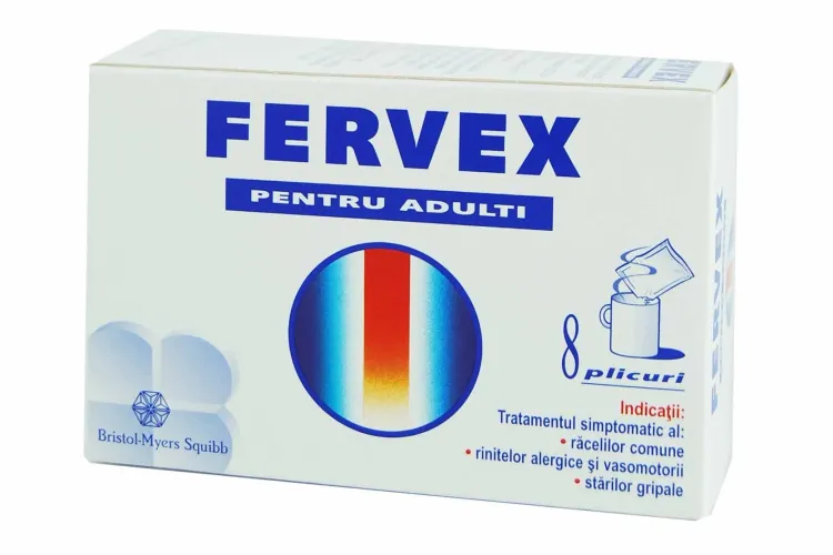 FERVEX a fost retras de pe piaţă. Un lot conţine o bacterie periculoasă
