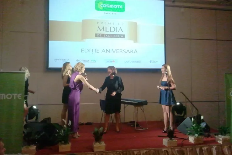 Gabriela Zaharie, șefa Secției de Neonatologie de la Ginecologie 1, premiată de Știri de Cluj la ”Premiile Media de Excelență” - VIDEO