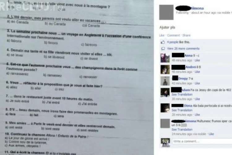 O româncă a inventat un nou mod de a copia. A folosit Facebook -ul