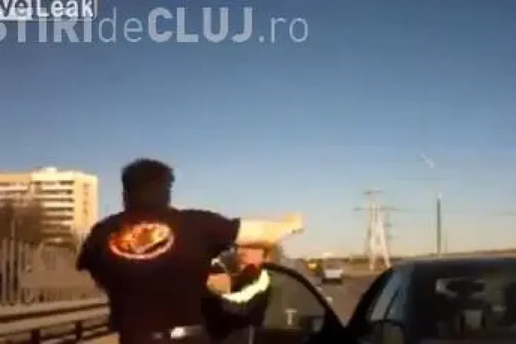 Ce a pățit după ce a vrut să-i dea o lecție unui șofer cu care s-a șicanat în trafic - VIDEO