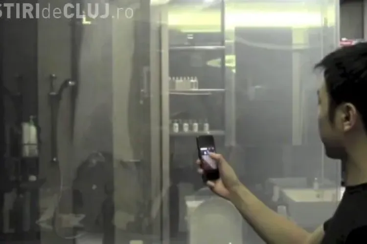 Geamul inteligent care își schimbă opacitatea cu ajutorul smartphone-ului VIDEO