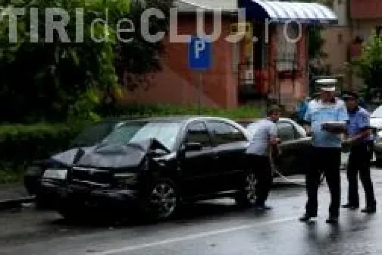Accident cu patru victime la Dej. Ambii șoferi implicați erau băuți VIDEO