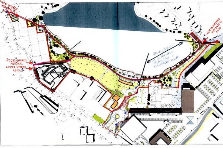 Lacul din Gheorgheni va avea o zonă unde traficul va fi interzis DEFINITIV - VEZI propunerea