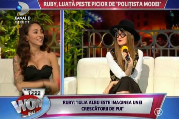Nou scandal în showbiz-ul românesc: Ruby vs Iulia Albu
