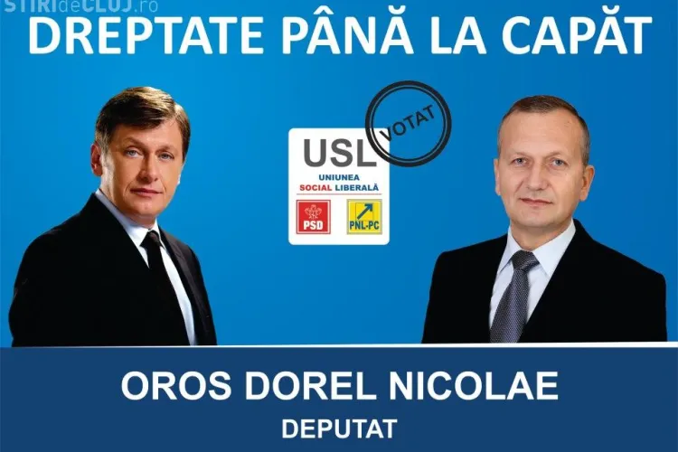 Directorul interimar al Direcţiei Silvice Cluj, Dorel Oros, activist USL, care a candidat pentru un post de deputat