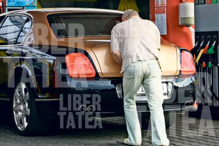 Și milionarii au probleme! Irinel Columbeanu și-a închis cheia în mașina de lux! Cum s-a chinuit să o scoată