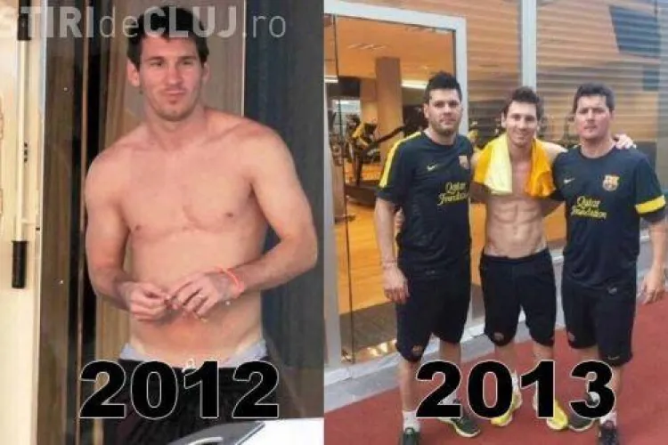 Messi s-a transformat într-un model în ultimul an! I-au apărut pătrățele pe abdomen - FOTO