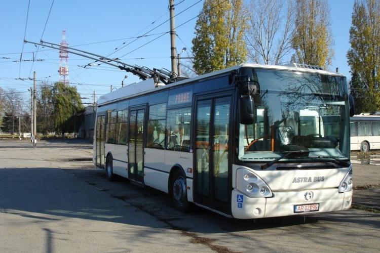 RATUC Cluj cumpără 10 troleibuze cu 4 milioane de euro