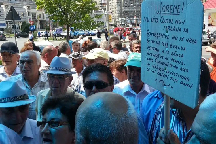 PROTEST EXPROPRIERI CLUJ: Un singur clujean a primit o reevaluare a terenului
