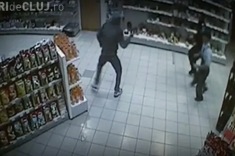 Jaf cu pistoale în Florești, la benzinăria Agip - EXCLUSIV