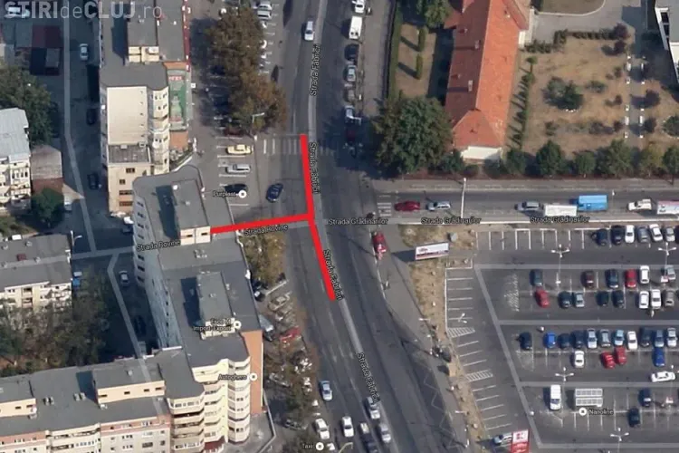 Schimbări de trafic în Mărăști, la intersecția Fabricii - Rovine