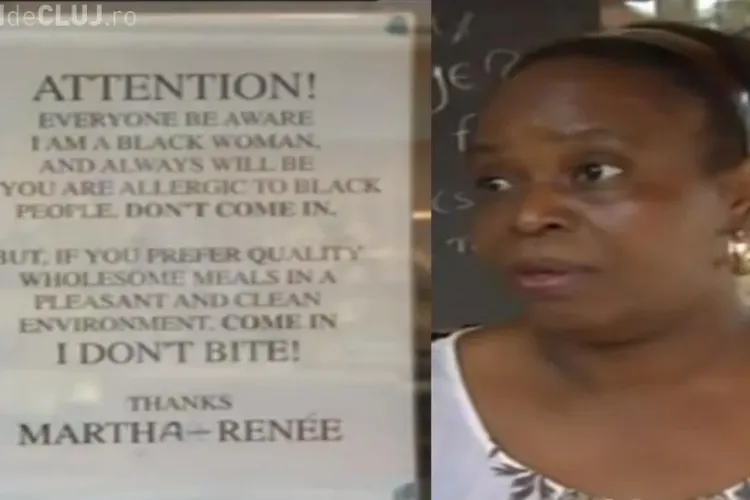 Mesaj RADICAL postat la intrare într-un restaurant. Clienții au fost șocați