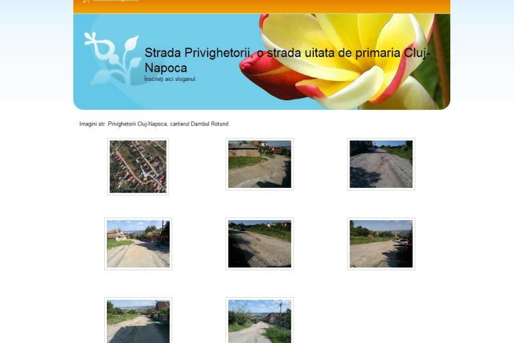 O stradă neasfaltată din Cluj-Napoca are pagină de Internet. Oamenii cer să fie modernizată - FOTO