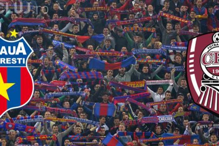 Steaua - CFR Cluj - 3-0 - REZUMAT VIDEO COMPLET - Clujenii sunt pe tobogan