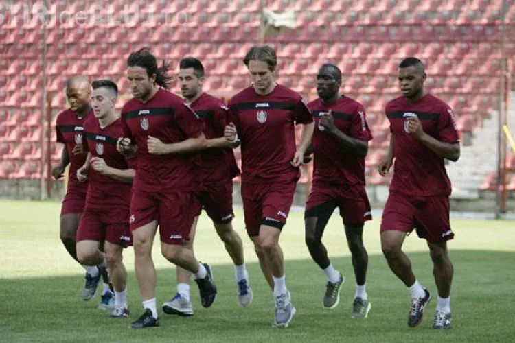 CFR Cluj a umilit Unirea Dej, într-un amical: scor 14-0