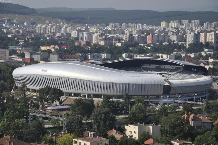 Meciul România - Ungaria pe CLUJ ARENA