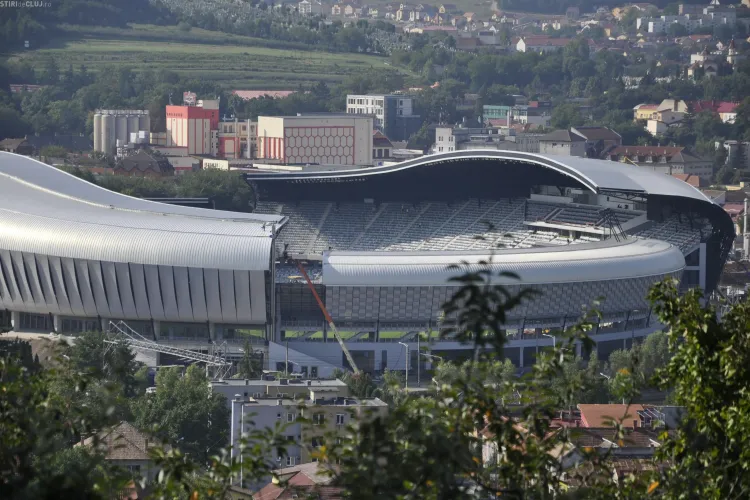 Un delegat UEFA a inspectat Cluj Arena