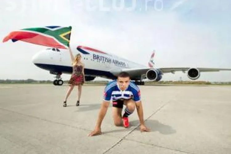 CLIPUL ZILEI: Un sportiv se ia la întrecere cu un avion VIDEO