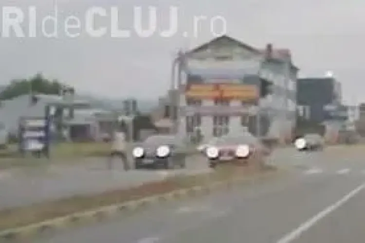 Cum terorizează șoferii clujeni pietonii VIDEO