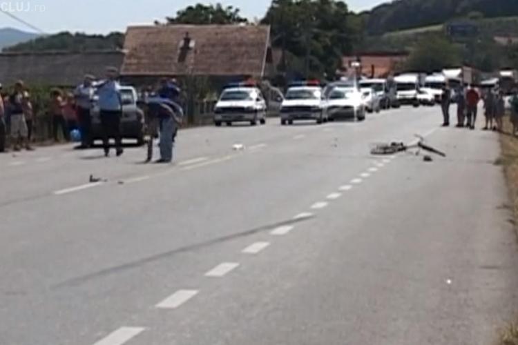 Accident mortal la Bunești! Un biciclist a fost spulberat de un șofer - VIDEO