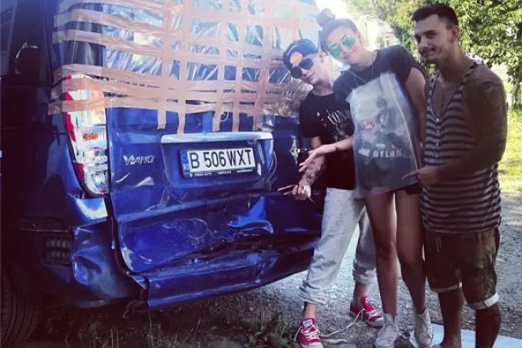 Antonia a fost implicată într-un accident - VIDEO