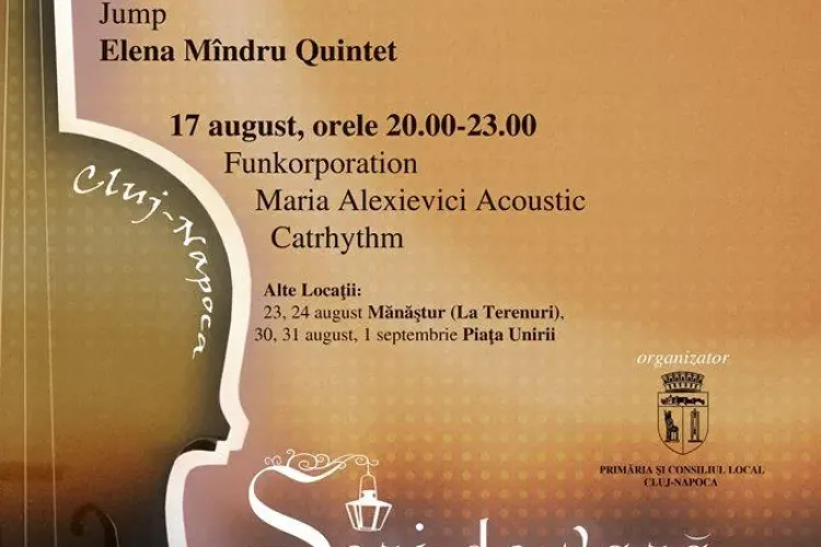 Jazz, blues și funk la Cluj în weekend. Vezi programul