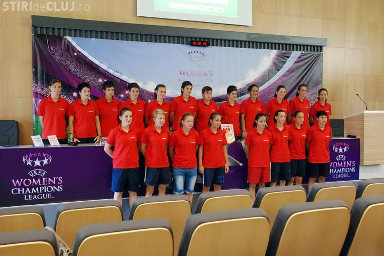 Olimpia Cluj joacă pe Cluj Arena în grupele UEFA Women's Champions League