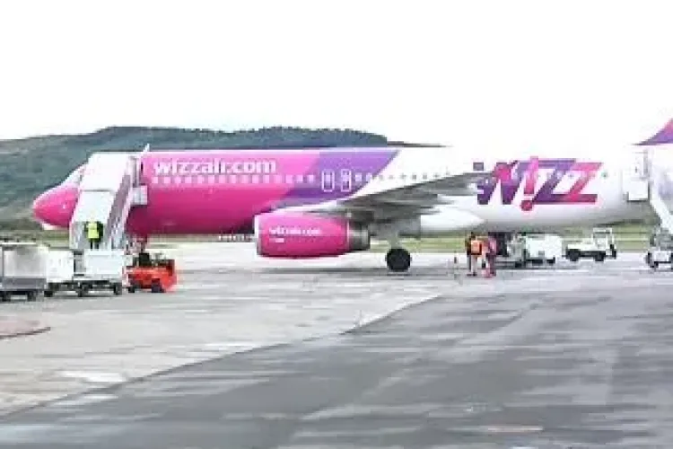 Wizz Air se mută temporar de la Mureș la Cluj-Napoca