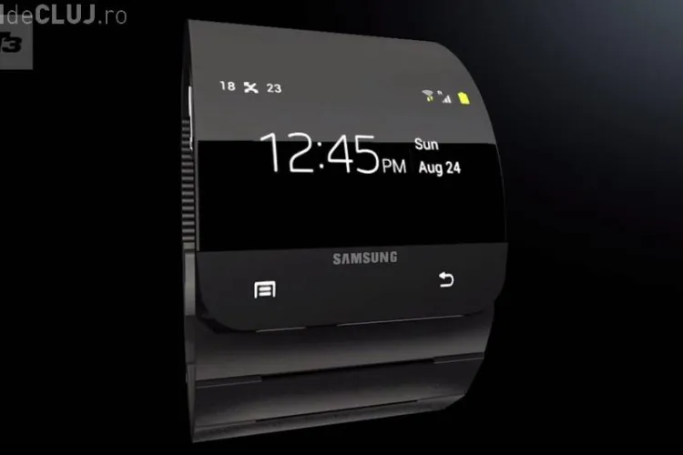 Cum va arăta ceasul inteligent de la Samsung, denumit Galaxy Gear - FOTO