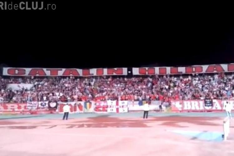Scandări RASISTE la meciul Dinamo - U Cluj - VIDEO
