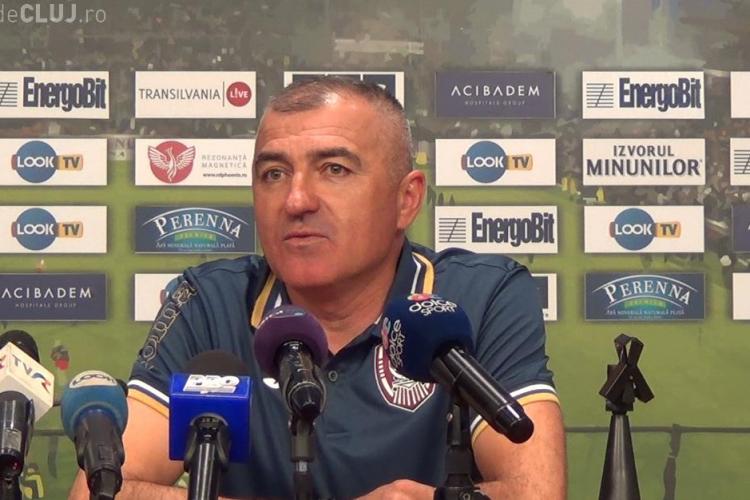Petre Grigoraș despre derby-ul ”U” Cluj - CFR: ”Ar fi un dezastru să pierdem”