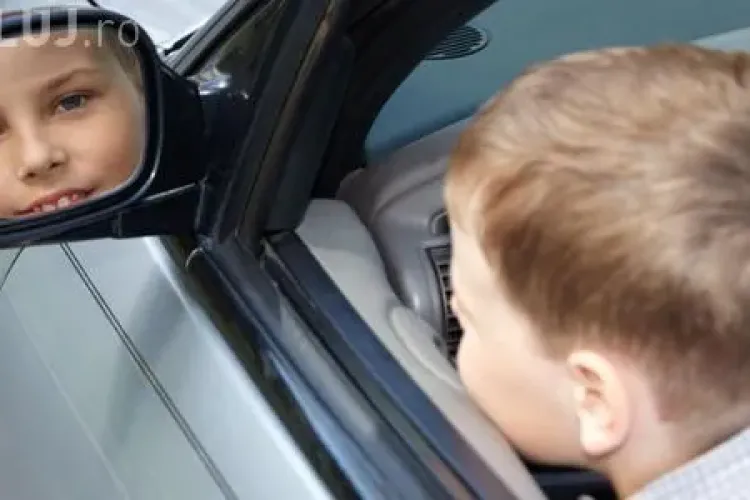 Minor la volan pe drumurile românești. Polițiștii au oprit un șofer în vârstă de 11 ani