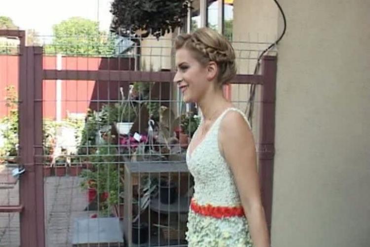 E cea mai frumoasă rochie de mireasă din România? E din flori și costă 5.000 de euro - FOTO