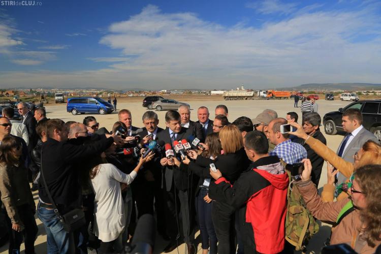 Crin Antonescu a făcut la Cluj declarații IMPORTANTE: Sper să se termine pista Aeroportului