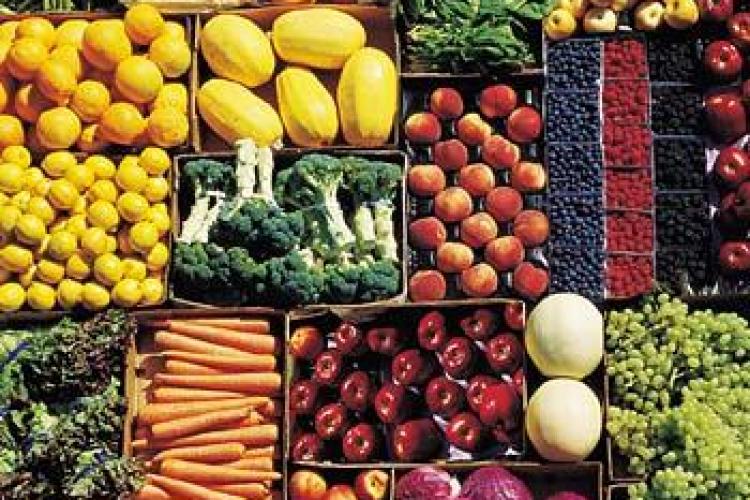 Poliția a confiscat peste 200 de kilograme de legume la Cluj