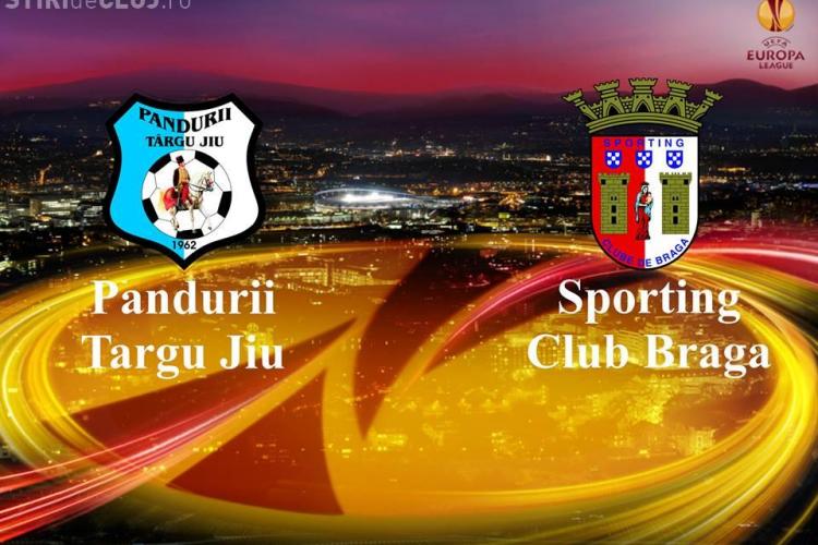 Pandurii - Braga 0-1 - Eșec în drumul spre Europa League