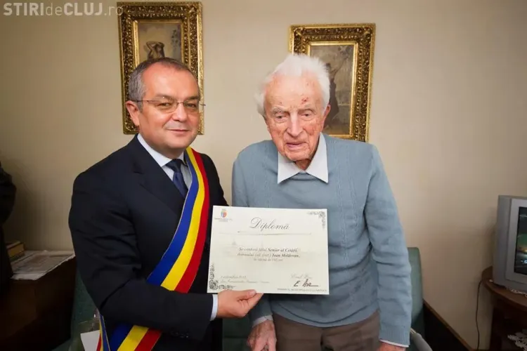 Primăria a premiat patru clujeni de peste 100 de ani FOTO