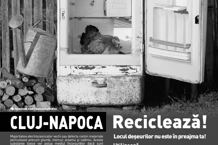 Campanie de colectare DEEE de la domiciliu la Cluj în perioada 7-12 octombrie