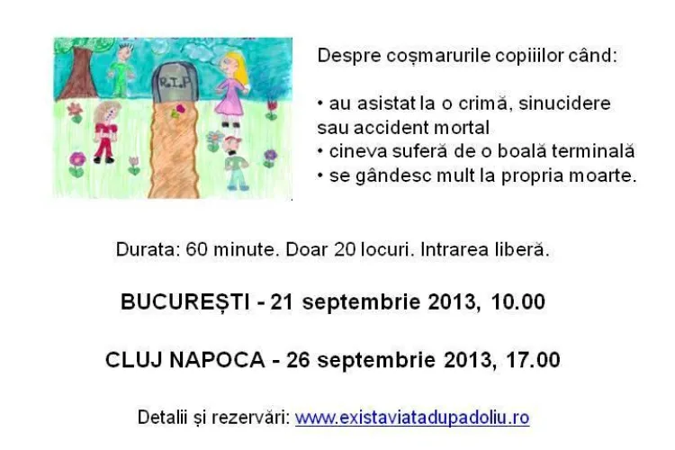 Asociația Există viață după doliu își reia întâlnirile publice de la Cluj-Napoca