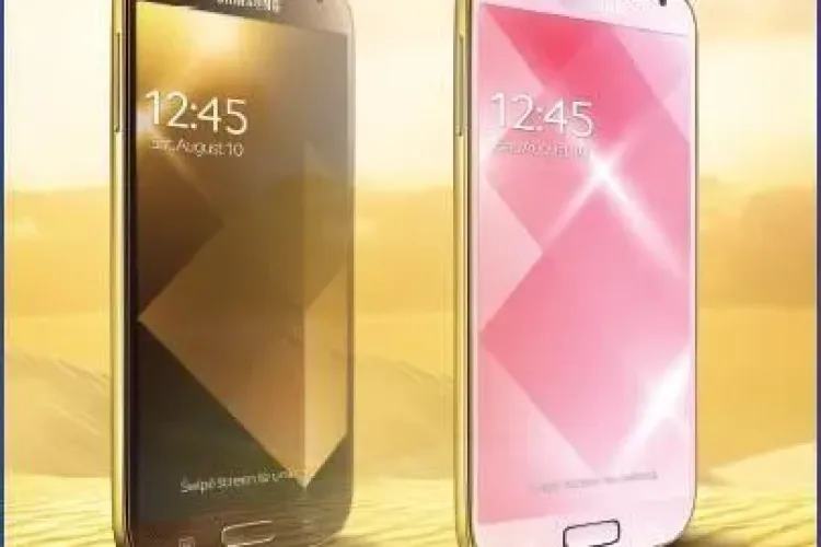 Samsung imită Apple? Vor scoate Galaxy S4 în varianta din aur