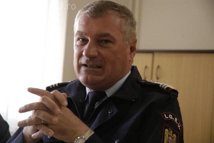 Șeful ISU Cluj, general Vasile Șomlea, se pensionează