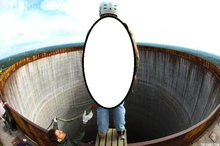 Cascadoria INUMANĂ realizată de un rus. Vezi cum s-a aruncat în gol VIDEO ȘOCANT