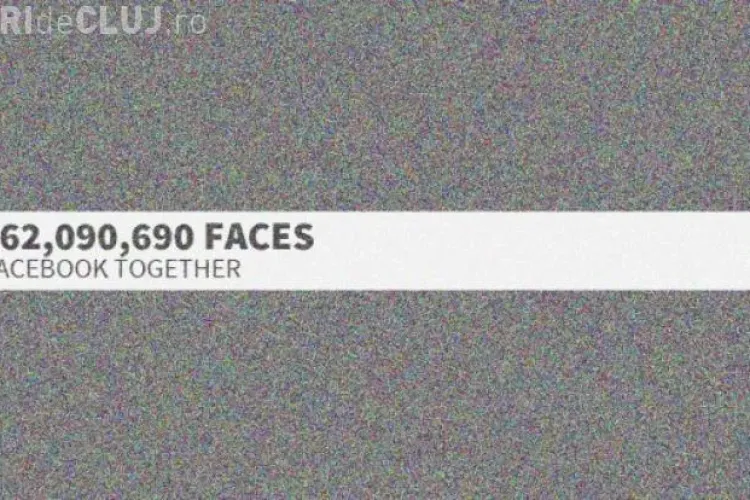 Imaginea cu toți utilizatorii Facebook. Și tu apari în imagine