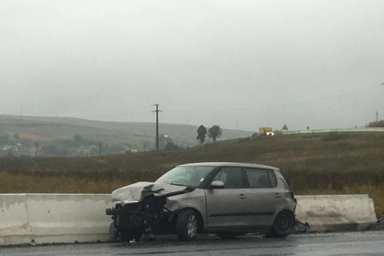 Accident la Mărtinești - FOTO