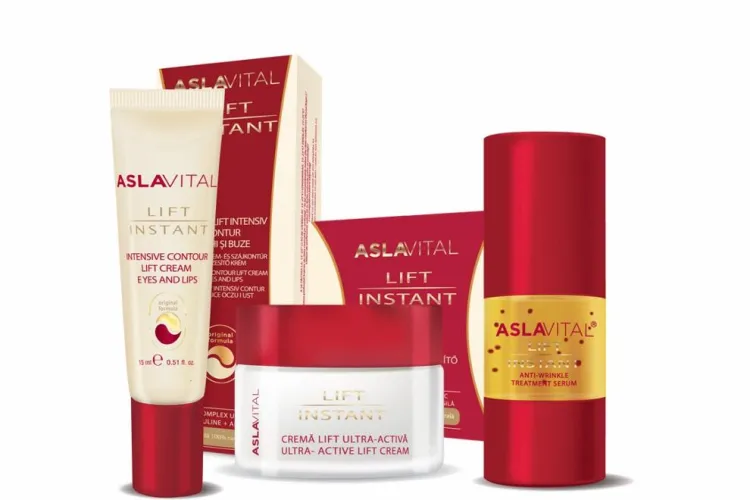 Farmec lansează noua gamă ASLAVITAL Lift Instant(P)