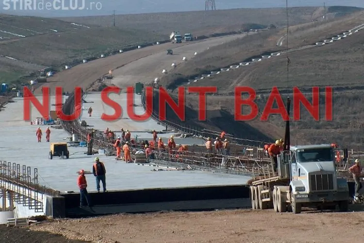 Autostrada Transilvania s-a blocat iarăși din lipsa banilor. Guvernul Ponta respectă promisiunea făcută clujenilor