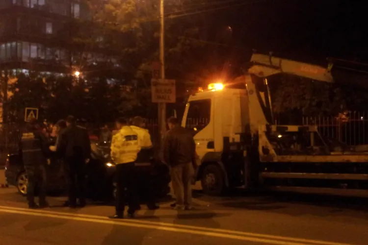 Accident lângă Iulius Mall, pe strada Alexandru Vaida Voievod 